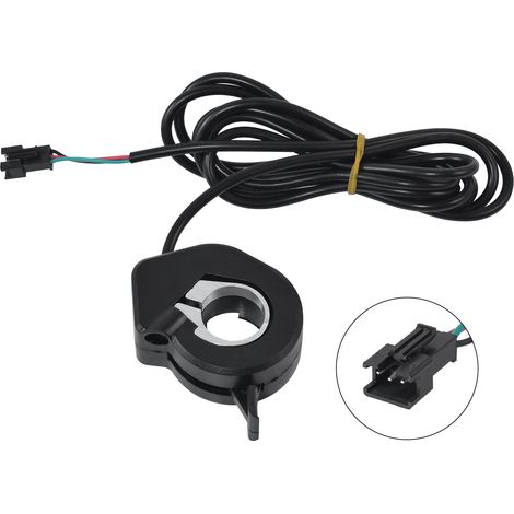 1.6 m changing electric roller ohne Display, mit per Daumen bedienbarer Geschwindigkeits regelung, Gasgriff und Gashebel.