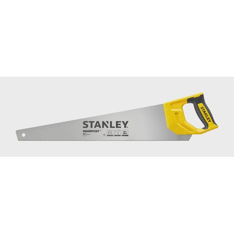 Scie égoïne Sharpcut™ 550 mm, coupe fine, 9 dents/pouce - STANLEY - STHT20376-1 (1/5)