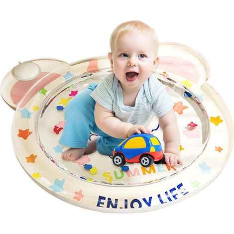 Tapis de jeu aquatique gonflable – pliable, centre d’activité stimulant le développement des tout-petits et filles (1/5)