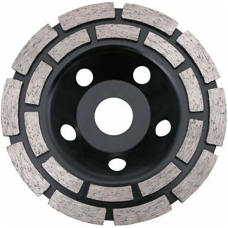 Qualité Professionnelle Disque Diamant à Meuler Abrasivement 125 x 22,2 mm - diamant meule-Dcknty (1/5)