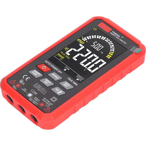 Hochpräzises digitales Multimeter, automatische Messung von Spannung, Stromstärke, Widerstand und Durchgang intelligenter elektrischer Tester (1/5)