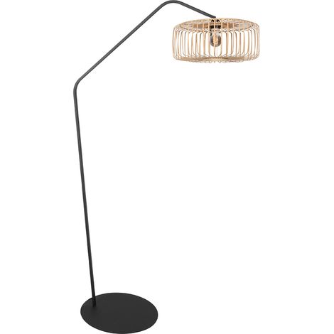 Anne Lighting - lampadaire - ZigZag - naturel noir - métal - (1/4)