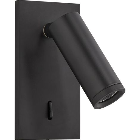 Aplique ASIA negro mate LED 3W 6cm (1/2)