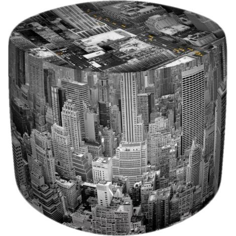 Pouf decorativo Eko NEW york (1/2)