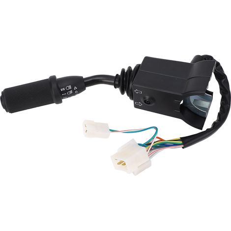 Commande Colonne Essuie-Glaces et Feux Droite 701 21202 Interrupteur pour JCB Tractopelle 3CX 4CX 3D2 3CX2 3CXT4 3C2 3D4 3CX4 (1/5)