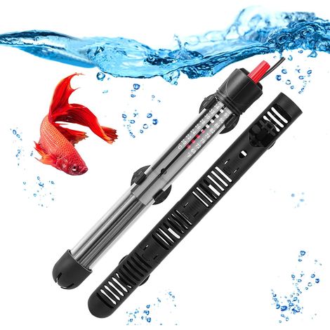 Aquarium Heater, 200W 30-200L Aquarium Heater, Adjustable Aquarium Heater with Suction Cup, for Aquariums and Fish Tanks (220-240V) (1/5)