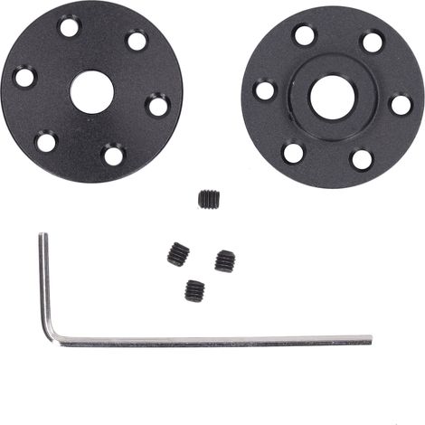 Accouplement isolant en alliage d'aluminium électroplaqué pour palier à bride, support d'arbre de guidage pour moteur de modèle RC. (1/5)