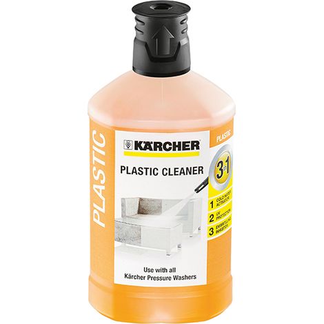 Karcher 6.295-758.0 Plastic Cleaner 3-In-1 Plug & Clean (1 litre) KAR62957580