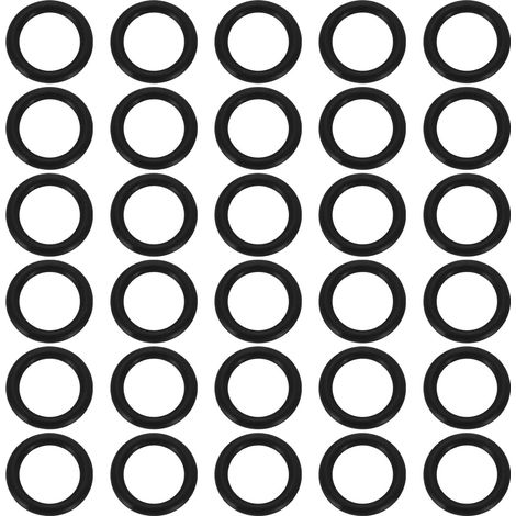 50 Pcs Joint Torique Joints Toriques Ronds Noir DI x DE 13 x 18 mm (1/5)