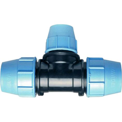 Té Réducteur PE - Ø50x32x50 mm - Pour Réseau Eau Froide Extérieur - 1 Pièce