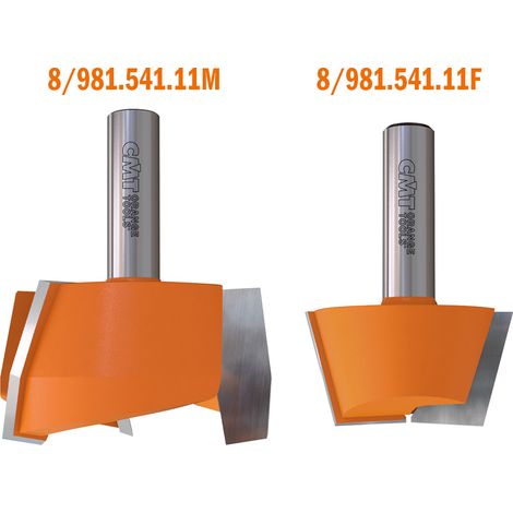 981.541.11 2-TEILIGES HARTMETALLFRÄSERSET FÜR REPARATUR S=12 D=47.6/63X20 R