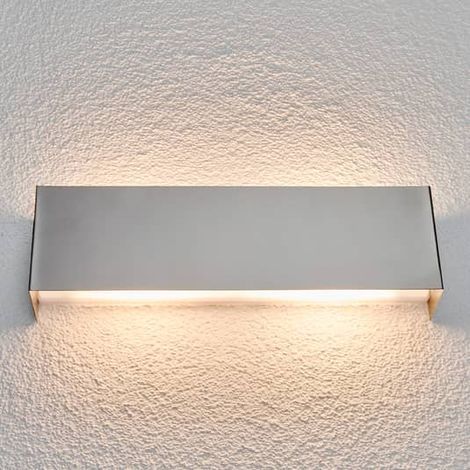[NEUWERTIG] B-Ware Lindby Außenwandleuchte Pavla Wandleuchte Wandleuchte Lampe Leuchte E27 Edelstah