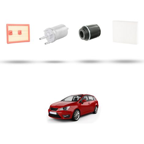 Kit tagliando 4 filtri compatibile con Seat Ibiza IV 1.4 TSI 110kw dal 2015 (1/5)