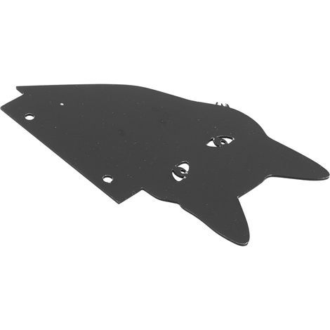 Statue de chat en acrylique noir, ornement extérieur pour jardin, répulsif anti-nuisibles, décoration de cour, effaroucheur réaliste (1/5)