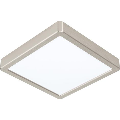 LED Plafonnier Fueva 5, L x l 21 cm, applique 1 flamme en acier avec (1/5)