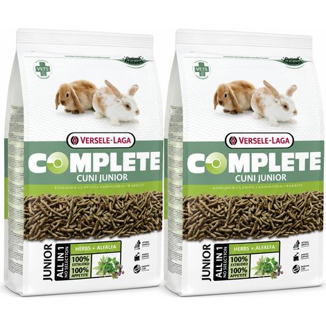 Lot de 2 sachets de Versele-Laga Aliment complet pour lapins juniors 500 g Offre exclusive (1/5)
