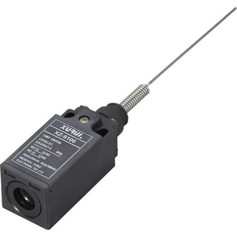 Tru Components – Interrupteur de fin de course 250 V/AC 10 A – Tige à ressort à rappel – Indice de protection IP65 – Pour environnements humides