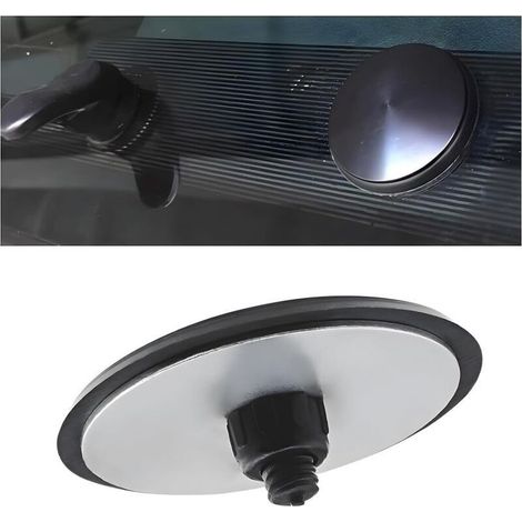 Kit de Suppression D'essuie-Glace Arrière de Voiture, Bouchon de Trou D'essuie-Glace Arrière Auto Vis Décorative pour Véhicules(32mm) (1/4)