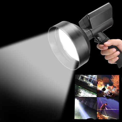 Tragbare Xenon-HID-Lampe für den Außenbereich, geeignet für Camping, Jagd und Angeln, 12–24 V, 55 W, Schutzart IP565, Zoll (1/5)
