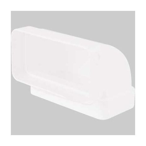 GOMITO 90° RETTANGOLARE VERTICALE - 55 x 110 mm