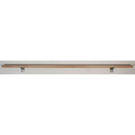 Dieda Handlaufset Buche Alu 1500 x 40 mm