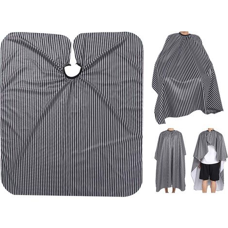Wasserdichte Salon-Schürze 150 x 135 cm, antistatischer Friseurumhang (1/5)