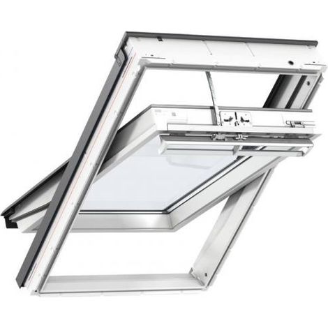 Fenêtre de toit VELUX à rotation - Confort - Motorisation Integra - GGU CK02 007621 55x78
