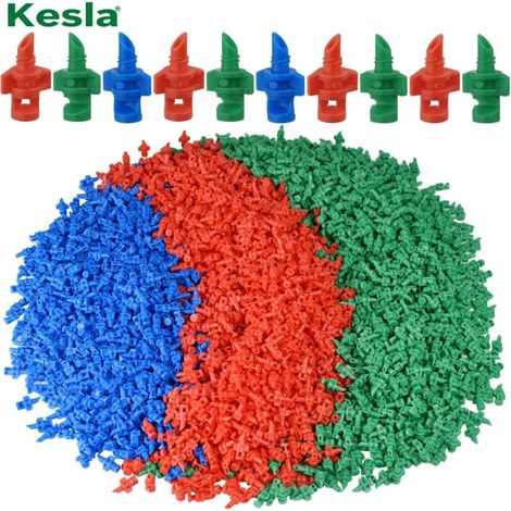 (KSL01-KIT273-180-100) KESLA Lot de 100 buses à réfraction pour arrosage de jardin, irrigation agricole et brumisation des fleurs (1/5)