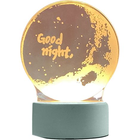 Lampe 3D, veilleuse LED à illusion d'optique, Noël pour enfants, hommes et femmes (1/5)
