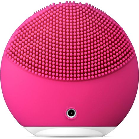 784088 Cepillo exfoliante facial Forever Mini Pulse para eliminar la grasa  Color: Fucsia