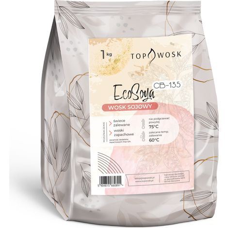 Cera di soia EcoSoya CB-135 1 kg