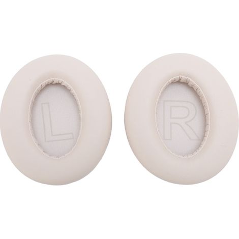 Coussinets d'oreille en similicuir protéiné pour casque audio, mousse à mémoire de forme, isolation phonique, pour Q20 BT Plus Q20I Beige (1/5)