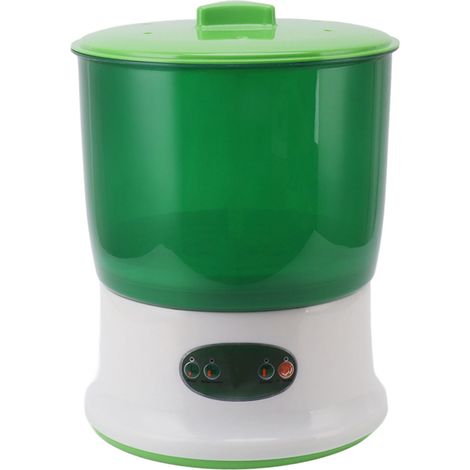 Germoir à haricots à 3 niveaux avec contrôle automatique, kit de germination pour la cuisine domestique, prise UE 220 V (1/5)