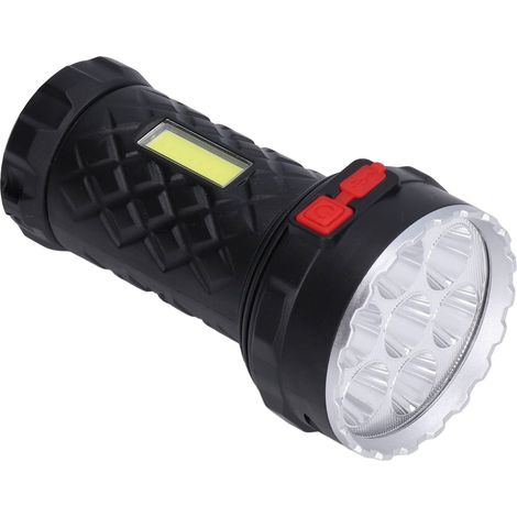 Torcia a LED ad alta luminosità – 4 modalità – ergonomica – compatta – ricaricabile tramite USB – sommergibile – faro per barca – spot (1/5)