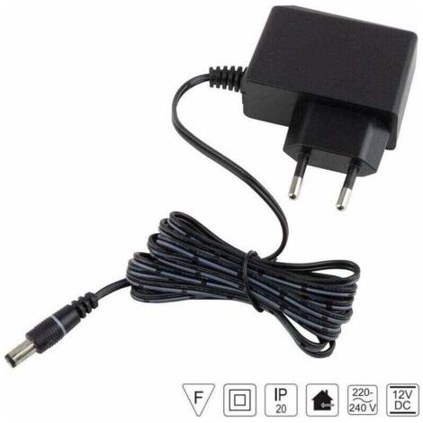 Green Mobility-Transformateur 12V 6W IP20 pour ruban LED, adaptateur secteur, luminaire pour ruban LED, éclairage domestique, salon, chambre, bureau
