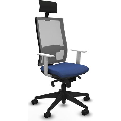 Piqueras-y-crespo Horna Chaise de Bureau Bleu Marine Confort (1/3)