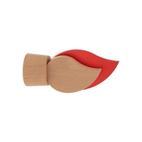 Embout Flamme Ateliers 28 - Bois Rouge 28mm