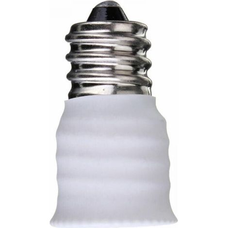 3x E12 to E14 Adapter LED Bulb Adapter White Adapter (1/5)