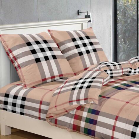 Parure de lit 3D en coton 200x200 cm – Motif innovant – Douceur et durabilité – Design moderne pour intérieur élégant (1/5)