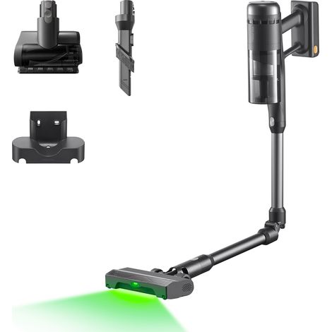Roborock H60 Ultra Aspirateur Balai Sans Fil 3en1 210AW, Détection Laser 140°, Batterie Amovible, Anti-Enchevêtrement (1/5)