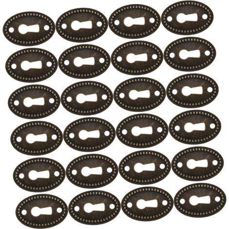Homoyoyo Lot de 24 cache-serrures ovales pour commodes et (1/5)