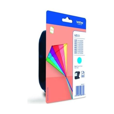 Ink-jet brother lc-223cbp cian dcp4120dw mfcj4420dw mfcj4620dw mfcj5320dw 550 pag