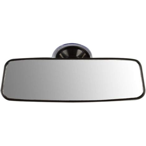 QORVA-1PC Rétroviseur de Voiture Universel, Rétroviseur Intérieur de Voiture à Ventouse 200 x 60 mm