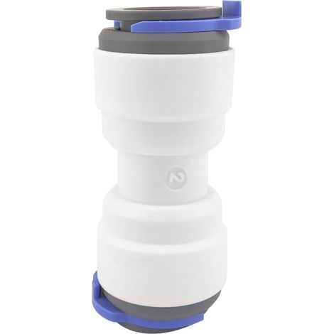 1 Pièces Raccords de Filtre à Eau, Raccord Droit 1/2" Push-fit, Connecteurs Rapides de Filtre à Eau, pour Filtre À Eau Osmose Inverse (1/5)