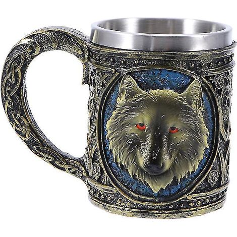 Mug en acier inoxydable et résine pour boissons (1/3)