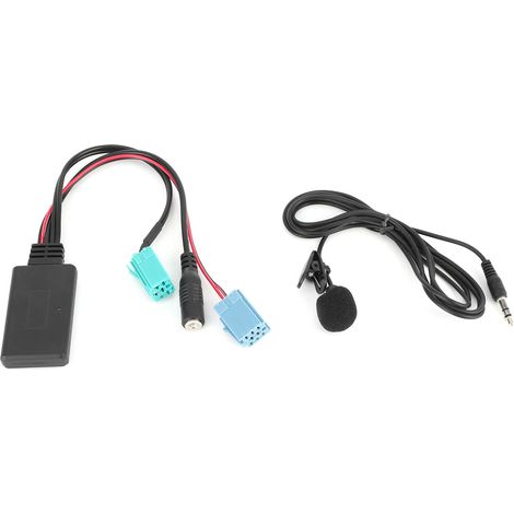 Câble Audio Bluetooth 6Pin avec Micro pour Autoradio Clio Espace Megane (1/5)