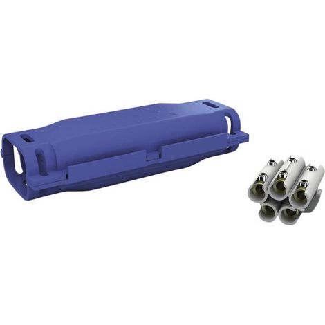 Boite de jonction 0,6/1kV, IPX8, avec gel isolant et connecteurs. 5 P 1,5-6,0mm² (232008)