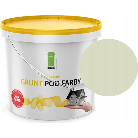 Silikon-Grundierung für Fassadenfarbe, Weiß, Hellgrün, Grünton, 10 l (1/5)