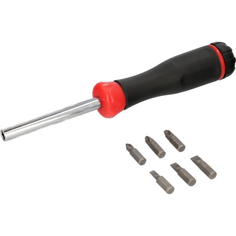 Cacciavite magnetico con 6 punte (1/4)