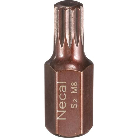 M8 Embout de Tournevis Torx 10mm Tige Hexagonale 30mm Longueur Acier S2 Embouts de Tournevis Hexagonaux à 12 Pans Inviolables de Sécurité (1/5)